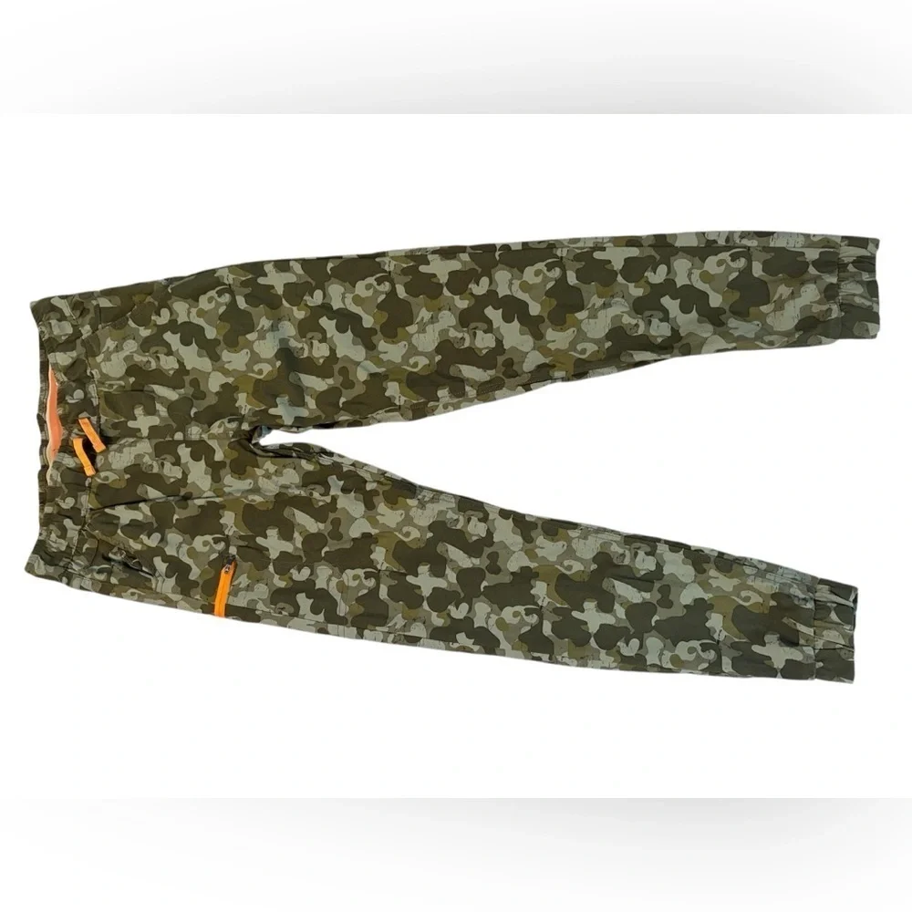 Weatherproof Vintage Youth Boys Green Camo Tech Jogger Pants